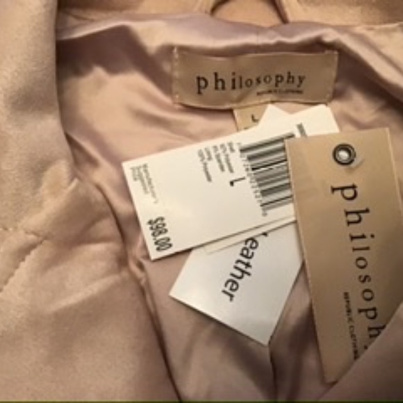 Soft Faux Suede Moto Style Jacket - Picture 2 of 7